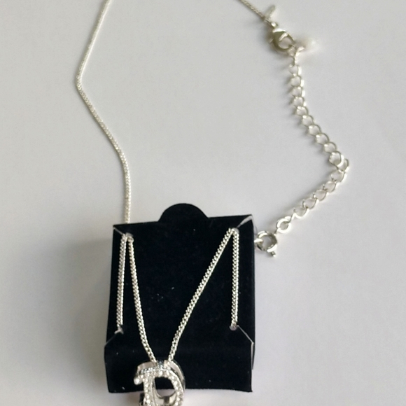 Necklace Initial D Silver Valentines Christmas Birthday Gift - Picture 11 of 12